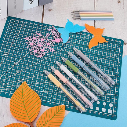 Cartoon Pattern Student Utility Knife Pen